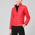 thumbnail image 5 of Drses Women's Ultra Light Weight Packable Down Jacket with Removable Hoodie, 5 of 6