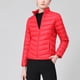 thumbnail image 5 of Parkas de manga larga para mujer, chaqueta de plumón con cuello alto y cremallera, ligera y versátil, con bolsillos, para invierno, de algodón., 5 of 6