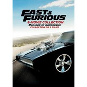 Fast & Furious 8-Movie Collection - Complete Dvd Box Set [Vin Cars 8 Disc] New