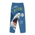 thumbnail image 5 of Daiia Great White Shark Women's Sleep Pant with Pockets and Drawstring,Pajama Pants-X-Large, 5 of 9