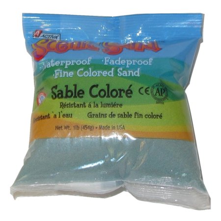 Scenic Sand, 1-Pound, Moon Shadow, Fun, fascinating and easy to work with, ACTIVA Scenic Sand is the industry leading and best-selling colored sand available By Activa From (Best Easy Work Reviews)