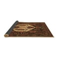 thumbnail image 2 of Ahgly Company Indoor Square Medallion Brown Traditional Area Rugs, 5' Square, 2 of 4