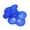 Dark Blue, variant on Basketball Ice Cubes Tray Silicone Mold for Whiskey, Party Drinks, and Baking - Reusable Novelty Ice Maker for Basketball-Shaped Ice Balls, Popsicles, Jelly, Chocolate, and Cake - Kitchen Gadget