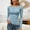 Sky Blue, variant on MAIHAN Womens Polo Shirts Short Sleeve Summer Tops 2026 Spring Trendy Casual Graphic Shirts Summer T Shirt Crew Neck T Shirts for Women