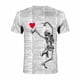 thumbnail image 5 of Camiseta de diario unisex para hombre, estampado gráfico en 3D, estampado de calavera, camisetas de manga corta, blusa informal Pompotops oipoqjl31356, 5 of 9