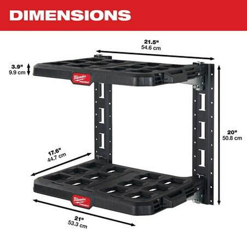 Milwaukee Tool PACKOUT 2-Shelf Racking Kit