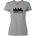 thumbnail image 3 of Inktastic Wichita Kansas City Skyline Women's T-Shirt, 3 of 5