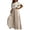 Beige, variant on Womens Sweatpants Elastic Waist Solid Loose Long Daily Elegant Casual Wide Leg Sweatpants Women Beige L