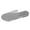 Silver, variant on Women's Fishnet Mules Backless Dressy Sandals Stylish Casual Metallic Mesh Closed Toe Flat Summer Slip on Dress Slides Shoes Gold Size 9