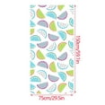 thumbnail image 3 of Clearance Under $5!Yyuenw Watermelons and Strawberries Beach Towel Microfiber Sand Free Towels for Adult Kids Quick Dry Ultra Absorbent Soft Pool Travel Swim Bath Shower Towel Gifts 30 x 60 inch, 3 of 5