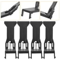 thumbnail image 1 of Phenofice 12Pcs Reusable Plastic Money Clips for Cash Drawer Easy Install Black Cash Holder, 1 of 8