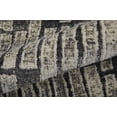 thumbnail image 5 of Feizy Kano Transitional Geometric, Gray/Black/Ivory, 6'7" x 9'6" Area Rug Easy Care Stain Resistant Fade Resistant Industrial Distressed Design Carpet for Living Dining Bed Room, 5 of 9