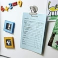 thumbnail image 5 of 20 Pack Fridge Refrigerator Magnets, Strong Magnetic Clips for Whiteboard, Office, Locker, Photo Displays, Heavy Duty Magnetic Clips (30mm Wide), 5 of 8