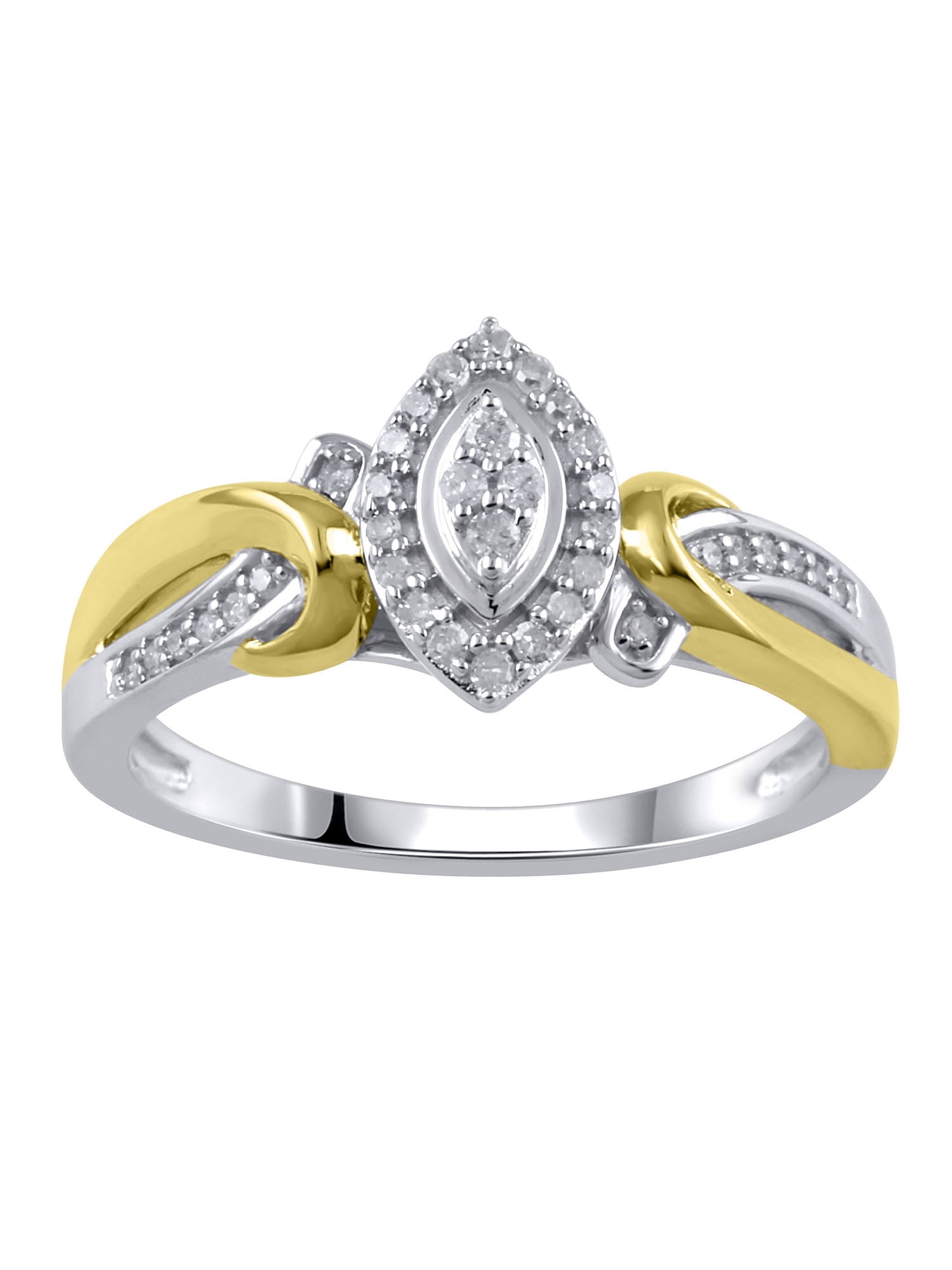 Hold My Hand Hold My Hand 1/6 Carat T.W. Diamond Sterling Silver Promise Ring