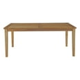 thumbnail image 3 of Modway Marina Outdoor Patio Teak Dining Table in Natural, 3 of 4