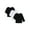 Black Multi, variant on Garanimals Baby Boys Solid Tee with Long Sleeves, 3-Pack, Sizes 0M-24M