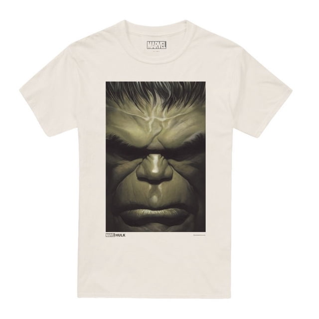 Hulk - Camiseta Cara para Hombre (Natural)