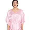 thumbnail image 6 of Oussum Womens Kaftans Satin Long Maxi Dress for Women Adjustable Size Caftans Plus Size Nightwear Evening Gown Beachwear Casual Dresses Online, 6 of 8