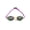 Green Violet, variant on Arena Unisex Python Racing Swim Mirror Lens Goggles, Copper/White/Red Wine