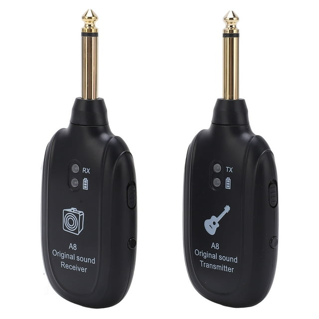 Receptor Transmisor De Guitarras, Sistema De Guitarra Inalámbrico, Batería Integrada, 4 Ms De Retraso, Recargable Para Tocar