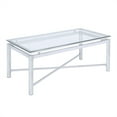 thumbnail image 1 of Picket House Furnishings Monroe Coffee Table in Chrome, 1 of 8