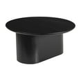 Sagebrook Home Modern Round Wood Black 32" Minimalist Coffee Table - 32 ...