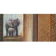 thumbnail image 2 of Pinto, Patricia 14x9 White Modern Wood Framed Museum Art Print Titled - Africa Mia II, 2 of 4
