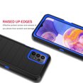 thumbnail image 4 of For Samsung Galaxy A23 5G 2022 6.6" Case, Heavy Duty Rugged Defender Case with [Belt Clip Holster] [Built in Screen Protecotr], Shockproof Full Body Protection Kickstand Cover, Blue, 4 of 8