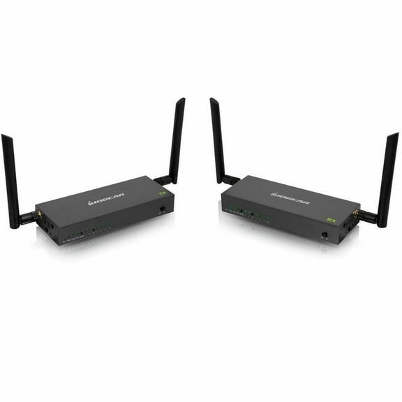 IOGEAR Long Range Wireless 4K Video Transmitter and Receiver Kit with Local Passthrough