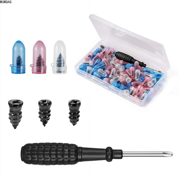 MUMQAQ Tire Repair Screw in Rubber Plug Nail Car Tyre Puncture Kit