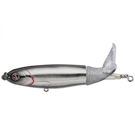 UPC: 0880469302682 | River2Sea Whopper Plopper 130 Chrome WPL130/44 Topwater Surface Bait Lure