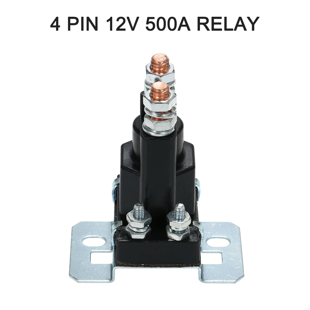 Starter Relay Metal 500A 12V Car Auto Start Relay Automotive Battery Isolator 