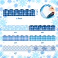 thumbnail image 2 of Bordes para tablón de anuncios BeYuMi Winter Snowflake a cuadros, 96 unidades, 2 of 6