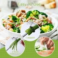 thumbnail image 5 of Vxdvou Scallion Knife, Stainless Steel Kitchen Vegetable Cutting Tool for Green Onions, Morning Glory, Water Spinach, Multifunctional Kitchen Gadgets for Easy Meal Prep and Veggie Cutting, 5 of 7
