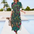 Farm to Table Long Sleeved Shirt Dress Women's summer skirt evening