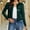 Blackish Green, variant on JFGHDG Glitter Jacket for Women 3/4 Sleeve Blazer for Women Blazers for Women Suit Glitter Outfits for Women Womens Jacket Party Blazers for Women Pink M