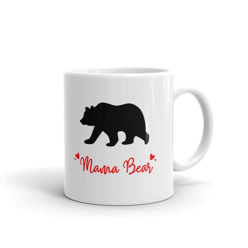 Mama Bear Mother's Day Coffee Tea Ceramic Mug Office Work Cup Gift 
