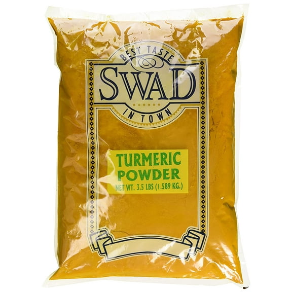 Swad Indian Spice Turmeric Haldi Powder - 3.5 LB (56oz)