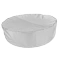 thumbnail image 2 of Cubierta de piscina redonda, cubierta protectora para arenero, diseño elástico impermeable. astilla 160x30cm, 2 of 9