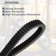 thumbnail image 5 of Correa de transmisión Unique Bargains para Harley Davidson FXST FLST 1994-1999 V-Belt No.4001813, 5 of 7