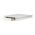 thumbnail image 2 of South Shore Full/Queen Holland Platform Bed with Drawer, Pure White, 2 of 9