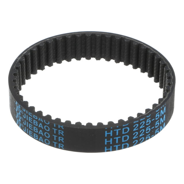 Unique Bargains HTD-5M Rubber Timing Belt 225mm Outside Circumference x 15mm Width, 45 Teeth Closed Loop Pulley Timing Belt