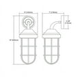 thumbnail image 2 of Elk Home 6-Inch Wide Seaport Sconce, Transitional, Oil Rubbed Bronze, 2 of 2