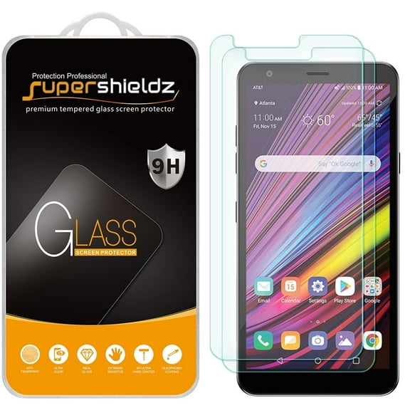 [2-Pack] Supershieldz for LG Arena 2 Tempered Glass Screen Protector, Anti-Scratch, Anti-Fingerprint, Bubble Free