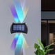 thumbnail image 1 of Luces solares LED para exteriores, focos para paisajismo, luces de jardín, luces solares inalámbricas para exteriores, iluminación para patios y pasarelas., 1 of 6