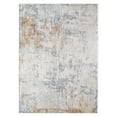 thumbnail image 4 of Venita Cream and Blue Woven Area Rug, 4 of 7