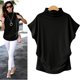 thumbnail image 5 of Top elegante de manga corta con cuello simulado para mujer Adepaton BST3007481-4, 5 of 6