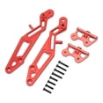 thumbnail image 2 of Montaje De Ala, Reemplazo De Montaje De Ala RC Revestimiento De PTFE Ligero De Aleación De Aluminio Para Autos De Control Remoto ANGGREK Rojo, 2 of 8