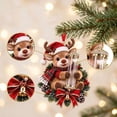 thumbnail image 3 of Luckky Reindeer Christmas Cash Holder Ornament, Reusable Money Gift Hanging Ornament, Xmas Tree Decor for Cash Present, 3 of 6