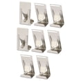 thumbnail image 2 of Uxcell 26mmx14mm Picture Photo Frame Metal Spring Turn Clip Hanger Siver Tone 8pcs, 2 of 4